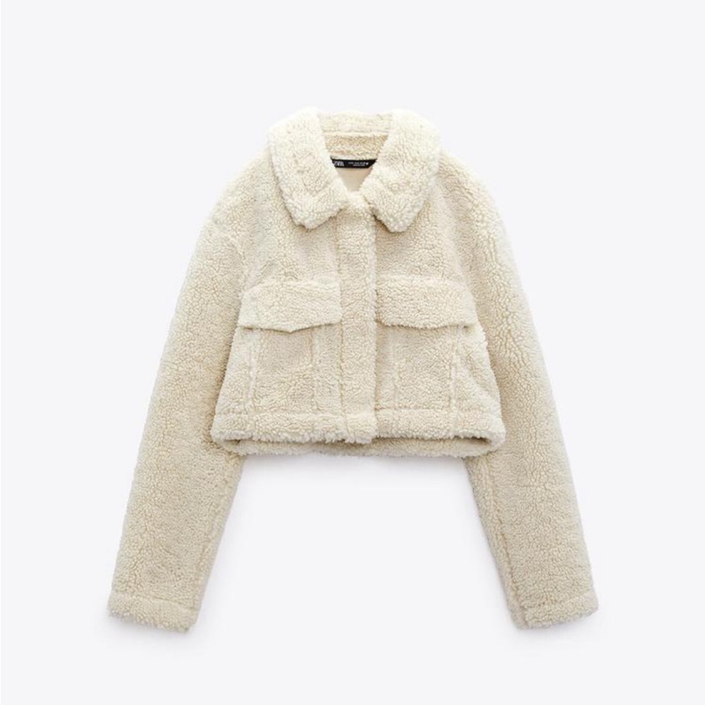 Zara Cozy Teddy Jacket